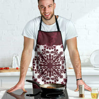 Palm Leaf Quilt Pattern Apron Hawaii Culture Floral - Polynesian Pride