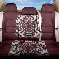 Palm Leaf Quilt Pattern Back Car Seat Cover Hawaii Culture Floral - Polynesian Pride