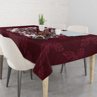 Palm Leaf Quilt Pattern Tablecloth Hawaii Culture Floral - Polynesian Pride