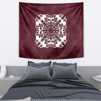 Palm Leaf Quilt Pattern Tapestry Hawaii Culture Floral - Polynesian Pride