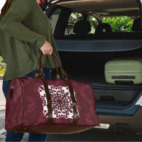 Palm Leaf Quilt Pattern Travel Bag Hawaii Culture Floral - Polynesian Pride