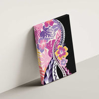 Aloha Vintage Hibiscus Lei Seamless Pattern Canvas Wall Art LT9 - Polynesian Pride
