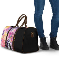 Aloha Vintage Hibiscus Lei Seamless Pattern Travel Bag - Polynesian Pride