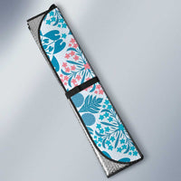 Aloha Vintage Palaka Floral Hawaiian Quilt Auto Sun Shade Uliuli Motif - Polynesian Pride