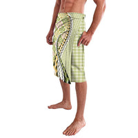 Aloha Vintage Palaka Floral Hawaiian Quilt Lavalava Omaomao Motif - Polynesian Pride