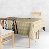 Aloha Vintage Palaka Floral Hawaiian Quilt Tablecloth Melemele Motif - Polynesian Pride