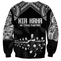 NZ Rugby Sweatshirt Kapa Opango Maori Haka With Years of The All Black Champions LT9 - Polynesian Pride