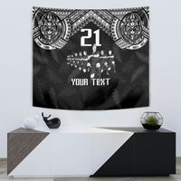 Custom NZ Rugby Tapestry Kapa Opango Maori Haka With Years of The All Black Champions LT9 - Polynesian Pride