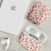 Beige Paniolo Palaka Hawaiian Cowgirl Christmas AirPods Case LT9 - Polynesian Pride
