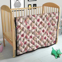 Beige Paniolo Palaka Hawaiian Cowgirl Christmas Quilt - Polynesian Pride