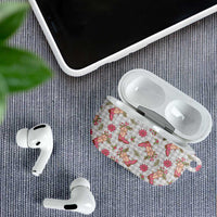 Gray Paniolo Palaka Hawaiian Cowgirl Christmas AirPods Case LT9 - Polynesian Pride