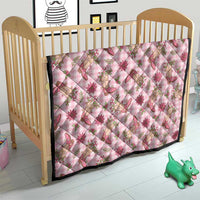 Pink Paniolo Palaka Hawaiian Cowgirl Christmas Quilt - Polynesian Pride