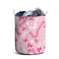 Paniolo Palaka Hawaiian Cowgirl Laundry Basket LT9 - Polynesian Pride