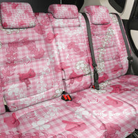 Paniolo Palaka Hawaiian Cowgirl Back Car Seat Cover - Polynesian Pride