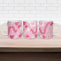 Paniolo Palaka Hawaiian Cowgirl Ceramic Mug - Polynesian Pride