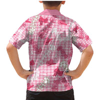 Paniolo Palaka Hawaiian Cowgirl Family Matching Mermaid Dress and Hawaiian Shirt - Polynesian Pride