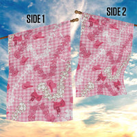 Paniolo Palaka Hawaiian Cowgirl Garden Flag - Polynesian Pride