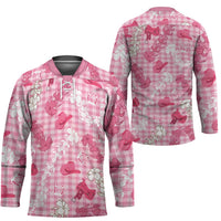 Paniolo Palaka Hawaiian Cowgirl Hockey Jersey LT9 - Polynesian Pride