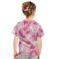 Paniolo Palaka Hawaiian Cowgirl Kid T Shirt LT9 - Polynesian Pride