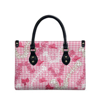 Paniolo Palaka Hawaiian Cowgirl Leather Bag - Polynesian Pride