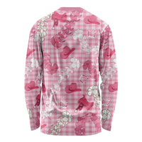 Paniolo Palaka Hawaiian Cowgirl Long Sleeve Shirt LT9 - Polynesian Pride