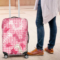 Paniolo Palaka Hawaiian Cowgirl Luggage Cover - Polynesian Pride