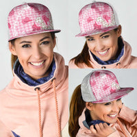 Paniolo Palaka Hawaiian Cowgirl Mesh Trucker Cap LT9 - Polynesian Pride