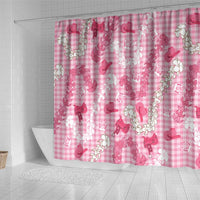 Paniolo Palaka Hawaiian Cowgirl Shower Curtain LT9 - Polynesian Pride