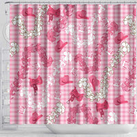 Paniolo Palaka Hawaiian Cowgirl Shower Curtain LT9 - Polynesian Pride