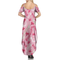 Paniolo Palaka Hawaiian Cowgirl Summer Maxi Dress - Polynesian Pride