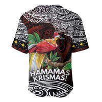 Papua New Guinea Christmas Baseball Jersey - Polynesian Pride