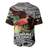 Papua New Guinea Christmas Baseball Jersey LT9 - Polynesian Pride