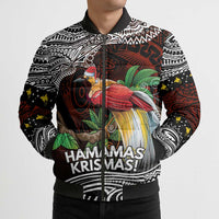 Papua New Guinea Christmas Bomber Puffer Jacket - Polynesian Pride