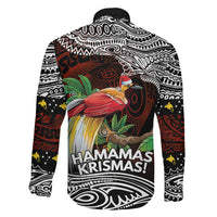 Papua New Guinea Christmas Family Matching Off Shoulder Maxi Dress and Hawaiian Shirt - Polynesian Pride