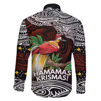 Papua New Guinea Christmas Family Matching Off Shoulder Short Dress and Hawaiian Shirt - Polynesian Pride