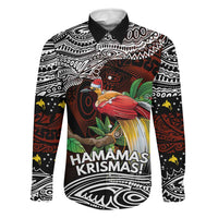 Papua New Guinea Christmas Family Matching Tank Maxi Dress and Hawaiian Shirt - Polynesian Pride