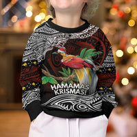 Papua New Guinea Christmas Kid Ugly Christmas Sweater LT9 - Polynesian Pride