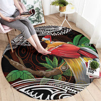 Papua New Guinea Christmas Round Carpet - Polynesian Pride