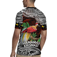 Papua New Guinea Christmas Rugby Jersey LT9 - Polynesian Pride