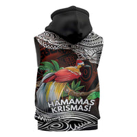 Papua New Guinea Christmas Sleeveless Zip Hoodie LT9 - Polynesian Pride