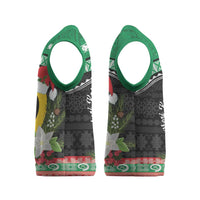 Vanuatu Pig's Tusk Meri Krismas! Christmas Knitted V-Neck Vest Vanuatuan Sand Drawing Pattern LT9 - Polynesian Pride