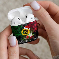 Vanuatu Pig's Tusk Meri Krismas! AirPods Case Vanuatuan Ancient Art Spirit - Polynesian Pride