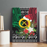 Vanuatu Pig's Tusk Meri Krismas! Canvas Wall Art Vanuatuan Ancient Art Spirit - Polynesian Pride
