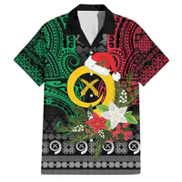 Vanuatu Pig's Tusk Meri Krismas! Family Matching Mermaid Dress and Hawaiian Shirt Vanuatuan Ancient Art Spirit - Polynesian Pride