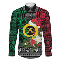 Vanuatu Pig's Tusk Meri Krismas! Family Matching Puletasi and Hawaiian Shirt Vanuatuan Ancient Art Spirit - Polynesian Pride