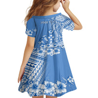 Kosrae Constitution Day Personalised Family Matching Short Sleeve Bodycon Dress and Hawaiian Shirt Kusaie Hook Tattoo Special Polynesian Pattern LT9 - Polynesian Pride