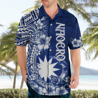 Nauru Independence Personalised Hawaiian Shirt Naoero Hook Tattoo Special Polynesian Pattern LT9 - Polynesian Pride