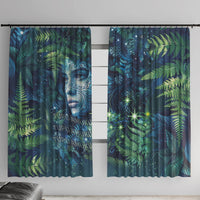 New Zealand Matariki Tupuanuku Window Curtain Te Wā o te Hauhake