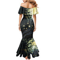 New Zealand Matariki Tupuarangi Mermaid Dress Ng Kai o te Rangi LT9 - Polynesian Pride