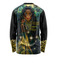 New Zealand Matariki Long Sleeve Shirt Rongoā Māori Wellbeing and Good Luck